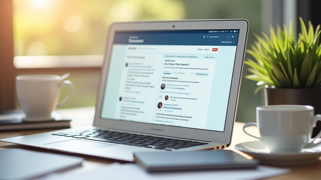 Desktop-Bildschirm zeigt ein aktives Finanz-Forum mit mehreren Beiträgen und Diskussionsfäden